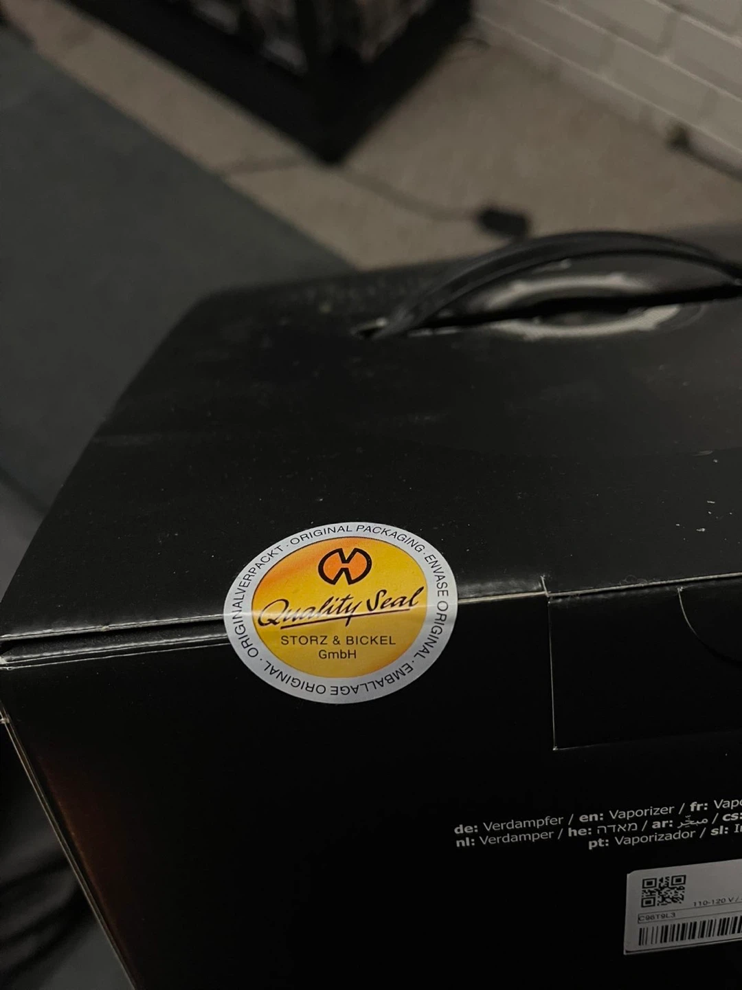 Storz & Bickel Volcano Classic Onyx Edition Vaporizer - photo 4