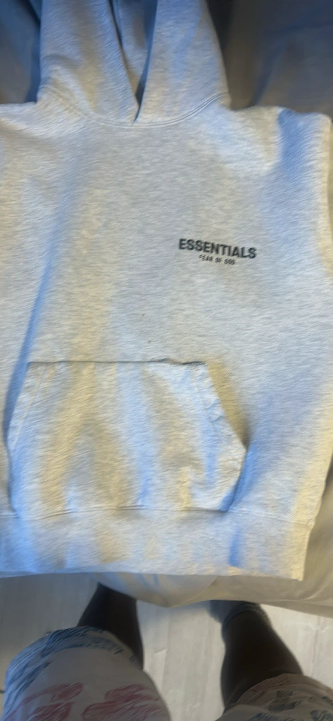 ESSENTIALS Fear of God Grey Hoodie