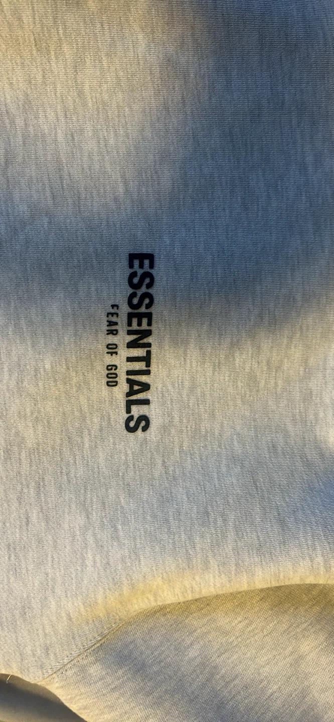 ESSENTIALS Fear of God Grey Hoodie - photo 3