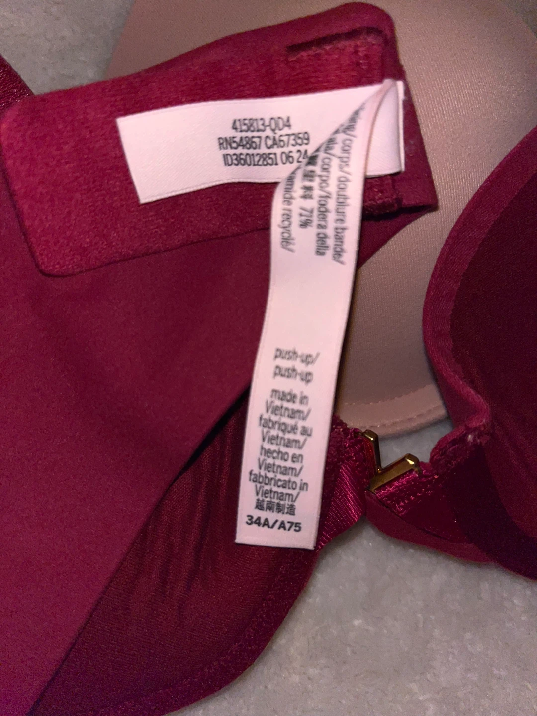 Victoria's Secret Push-Up Bras - 34A - photo 2