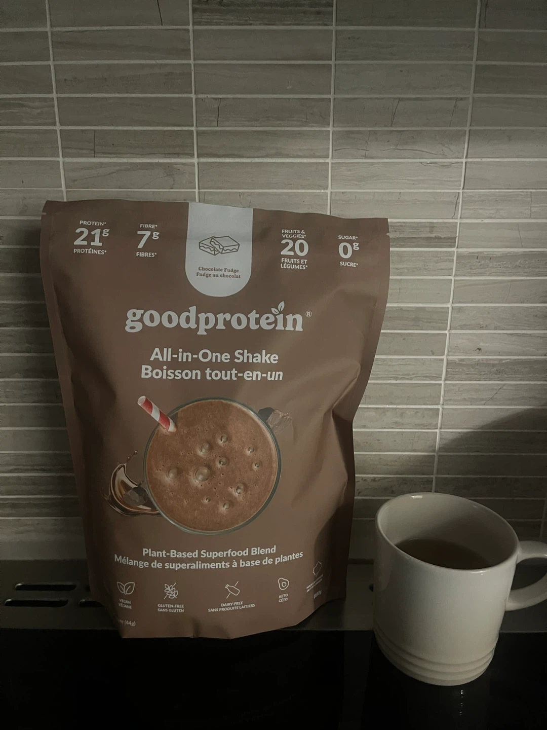 🆕 Good protein All in one plant-based Protein powder 880g - photo 2