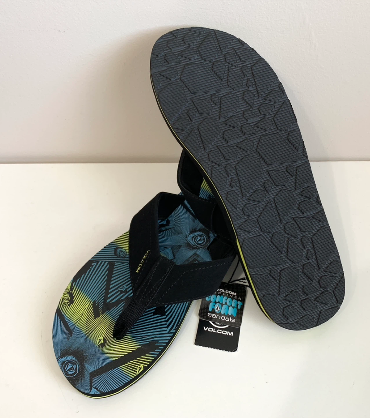 Volcom Victor Sandals Men’s Flip Flop Size 11 Shoes NEW - photo 3