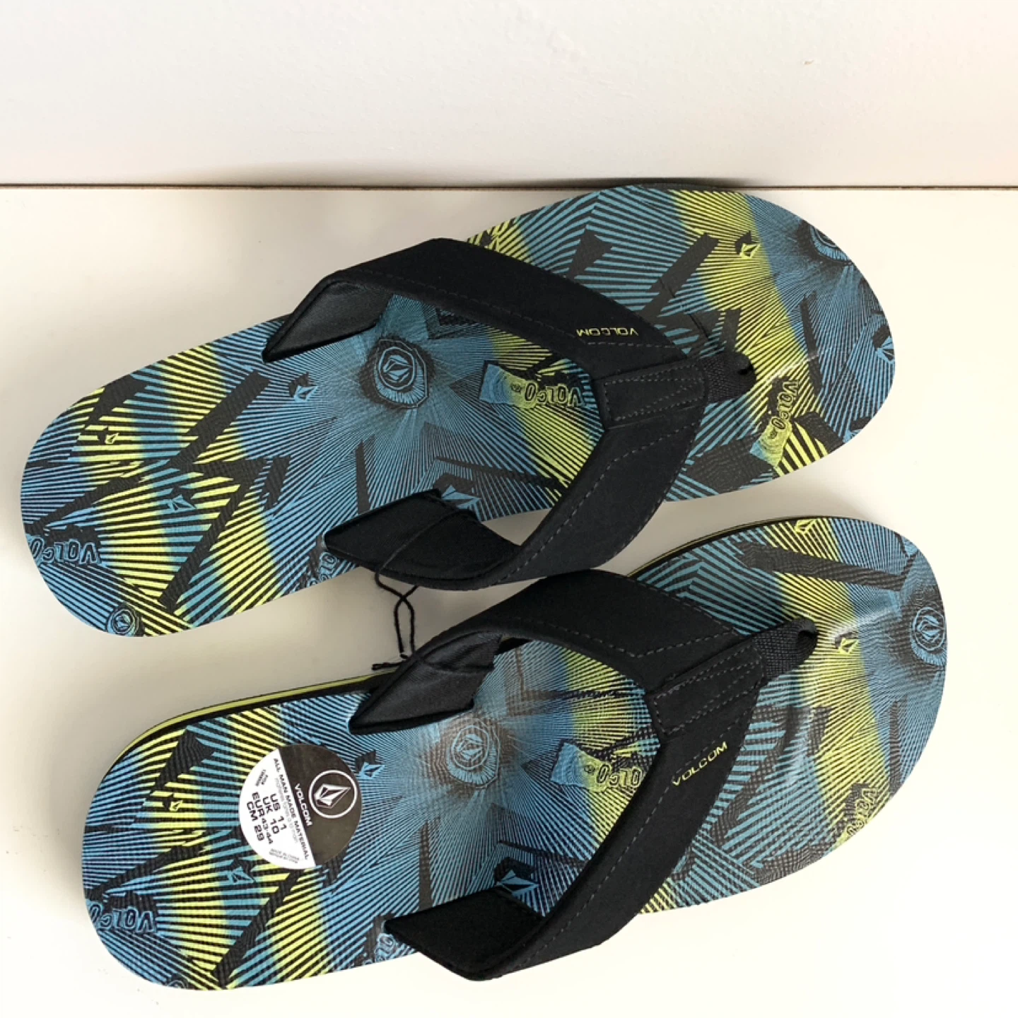 Volcom Victor Sandals Men’s Flip Flop Size 11 Shoes NEW - photo 5