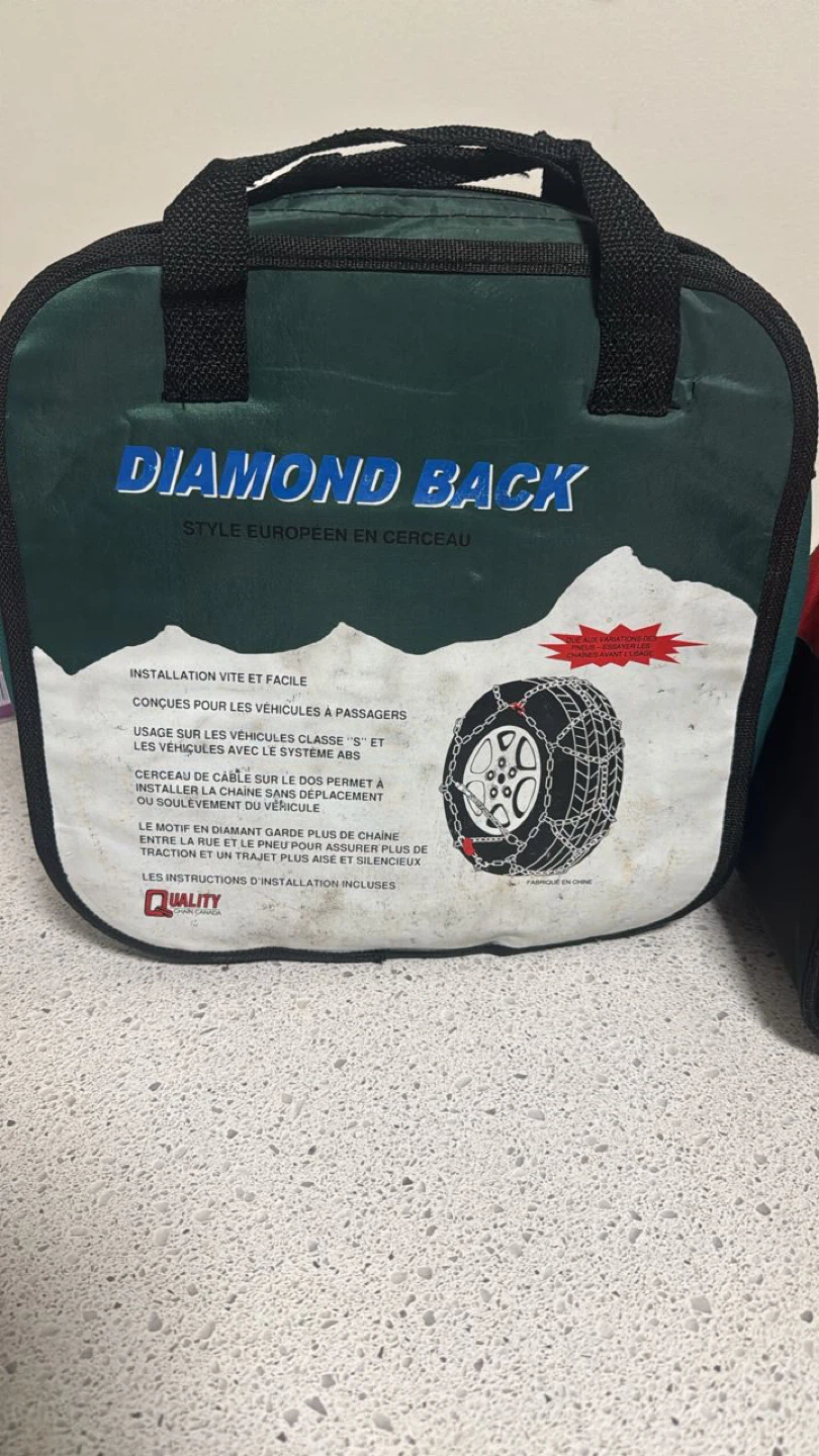 Diamond Back Snow Tire Chains