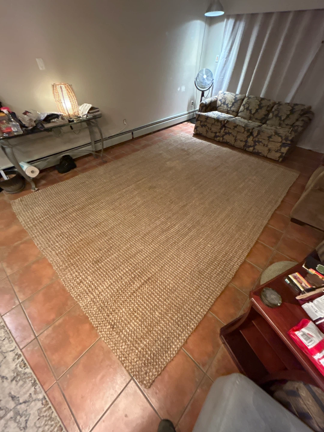 Jute Rug 8.5ft x 12ft