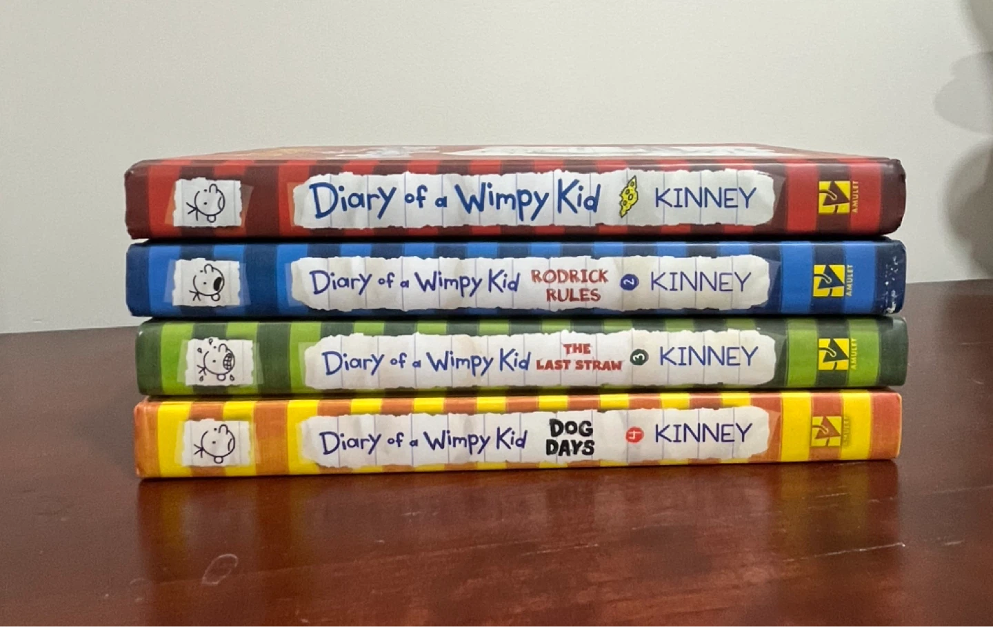 Diary of a Wimpy Kid Books (4 Books)