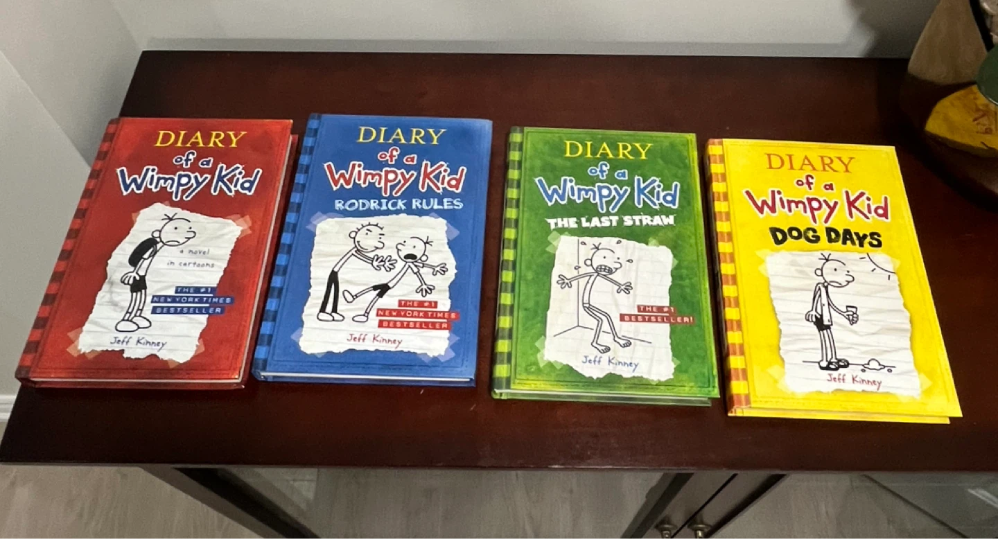 Diary of a Wimpy Kid Books (4 Books) - photo 2