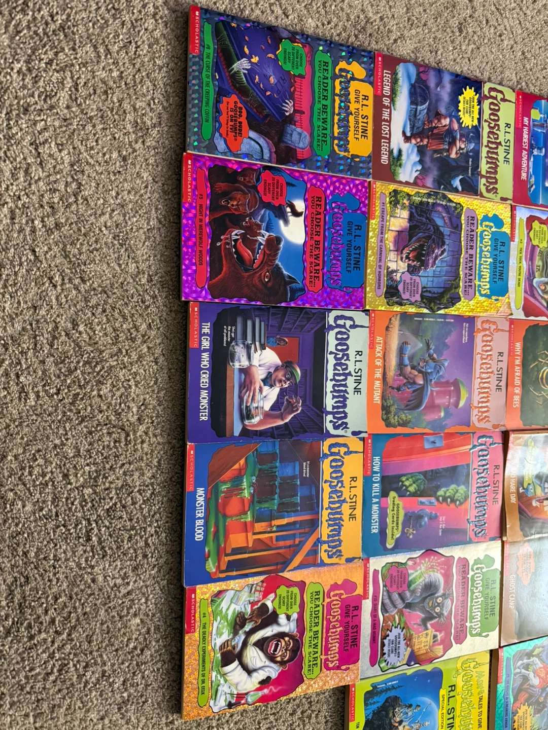 R.L. Stine Goosebumps Books Collection - photo 3