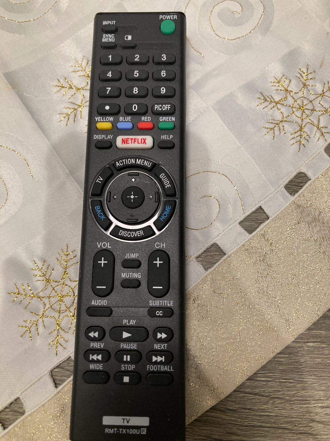 Sony RMT-TX100U TV Remote Control
