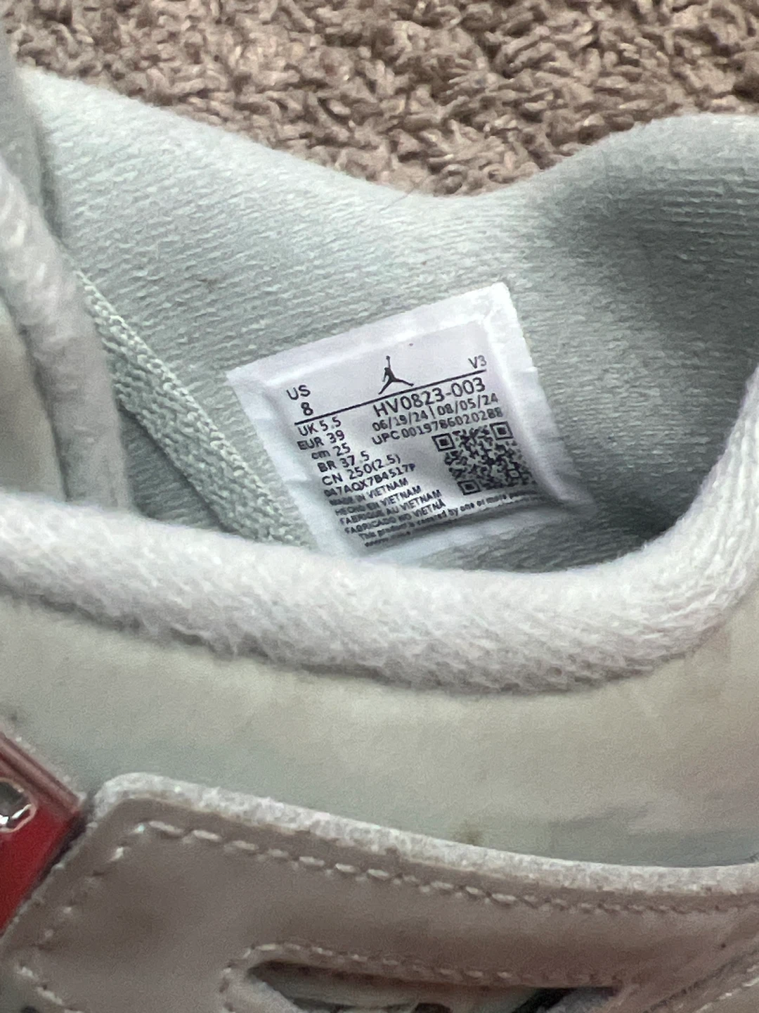 Air Jordan 4 "Light Green" - photo 2