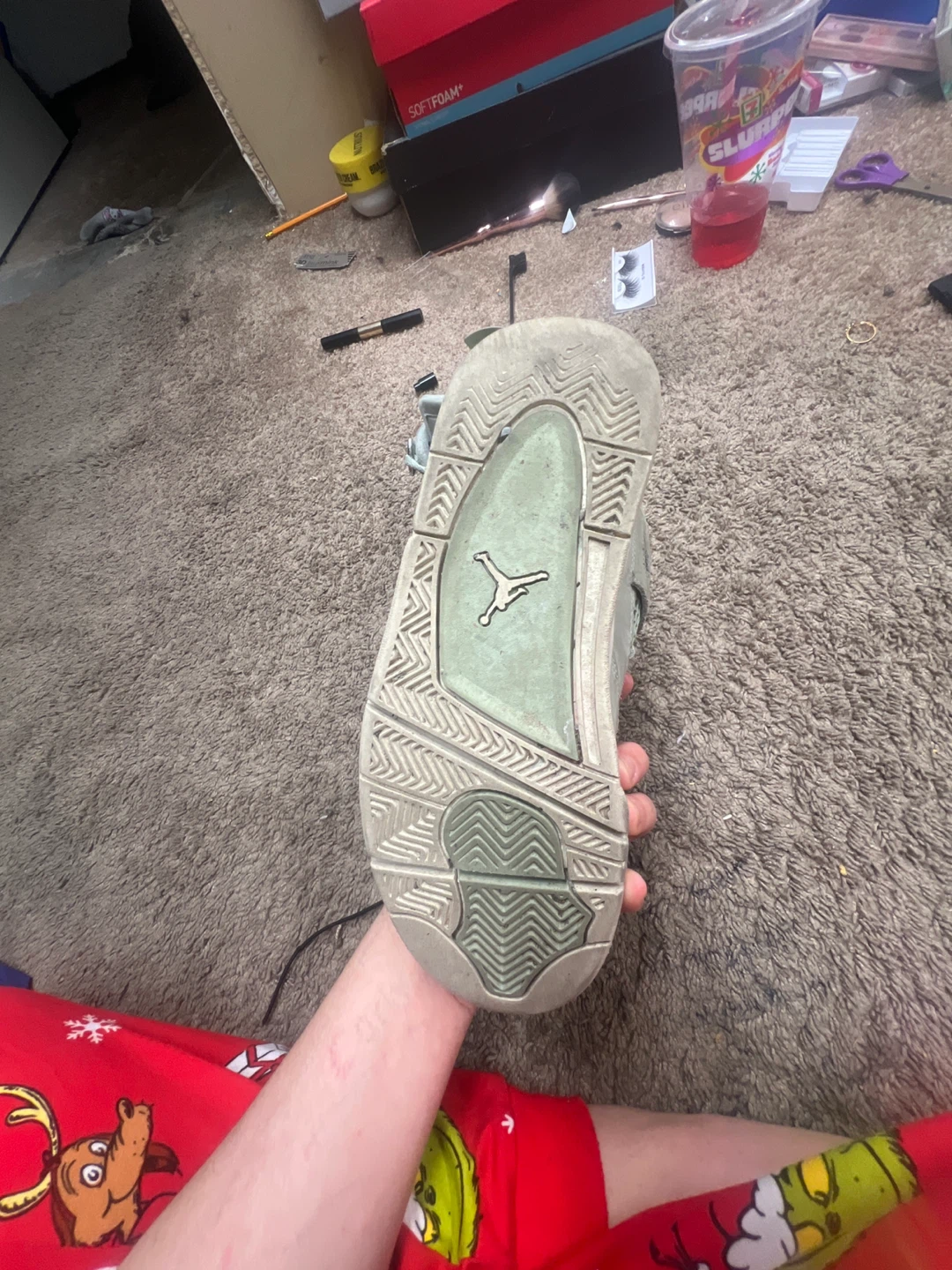 Air Jordan 4 "Light Green" - photo 3