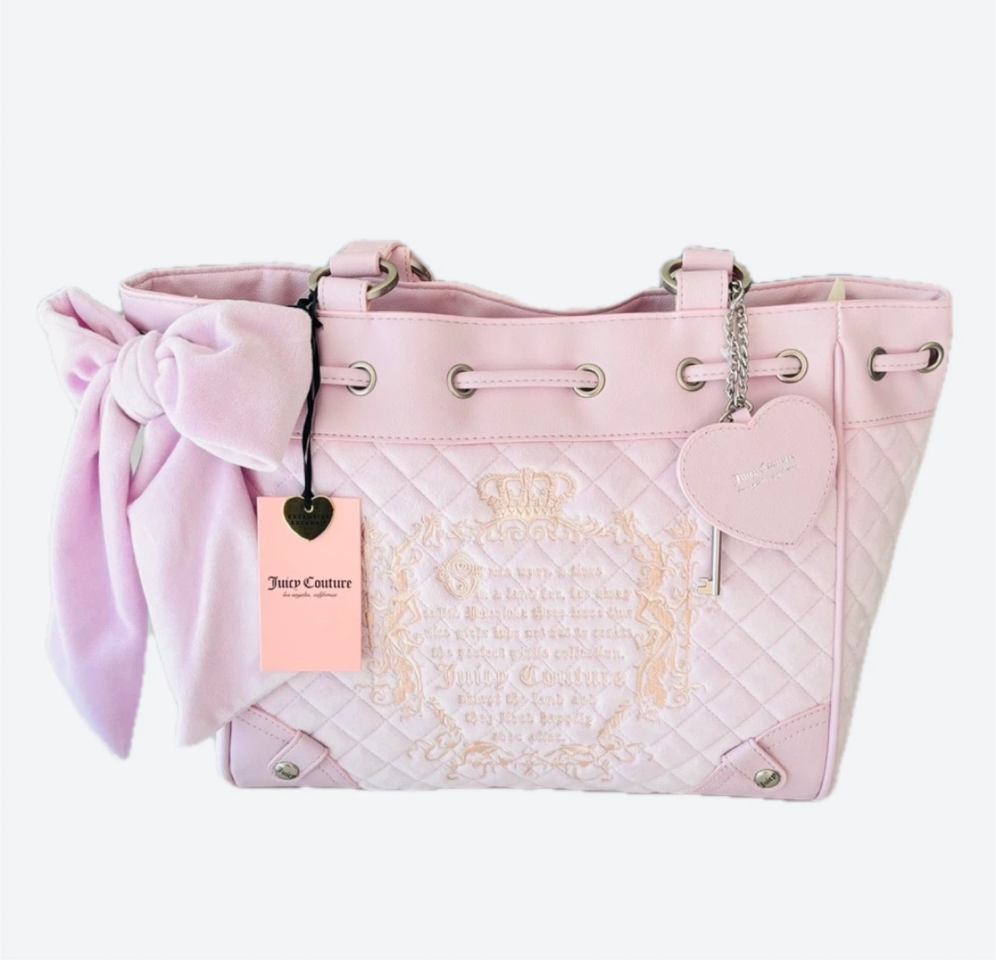 Juicy Couture lilac mist Daydreamer Bag with Bow - photo 4