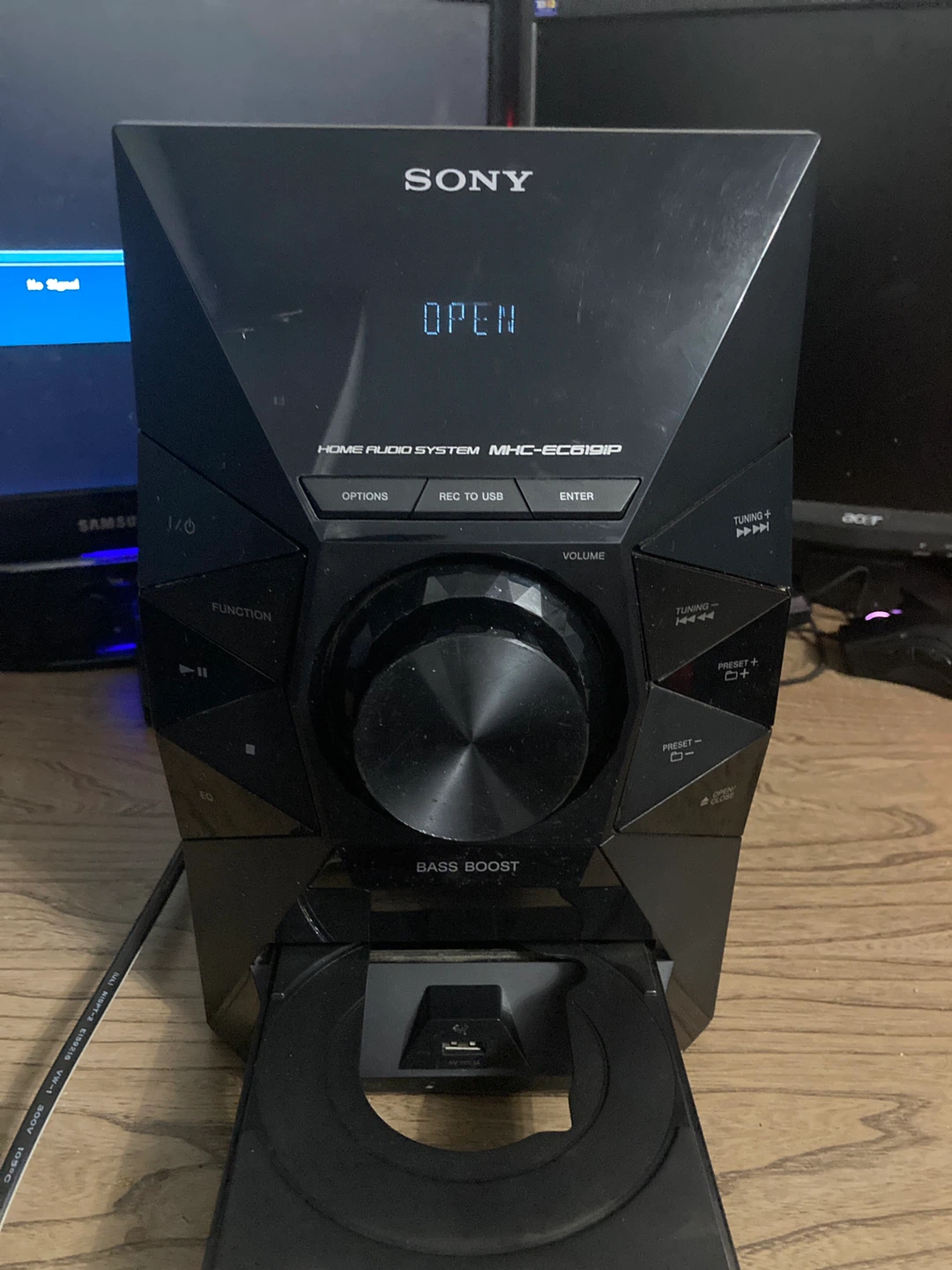 Sony Stereo System w/ Remote – CD, USB, iPhone/iPod Dock - photo 3