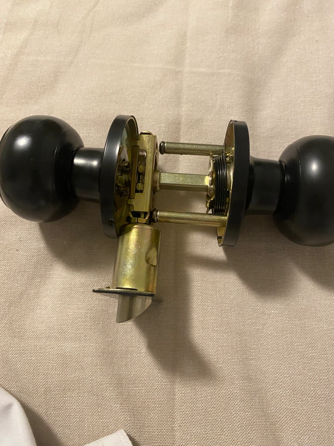 Black Door Knob Set - photo 4