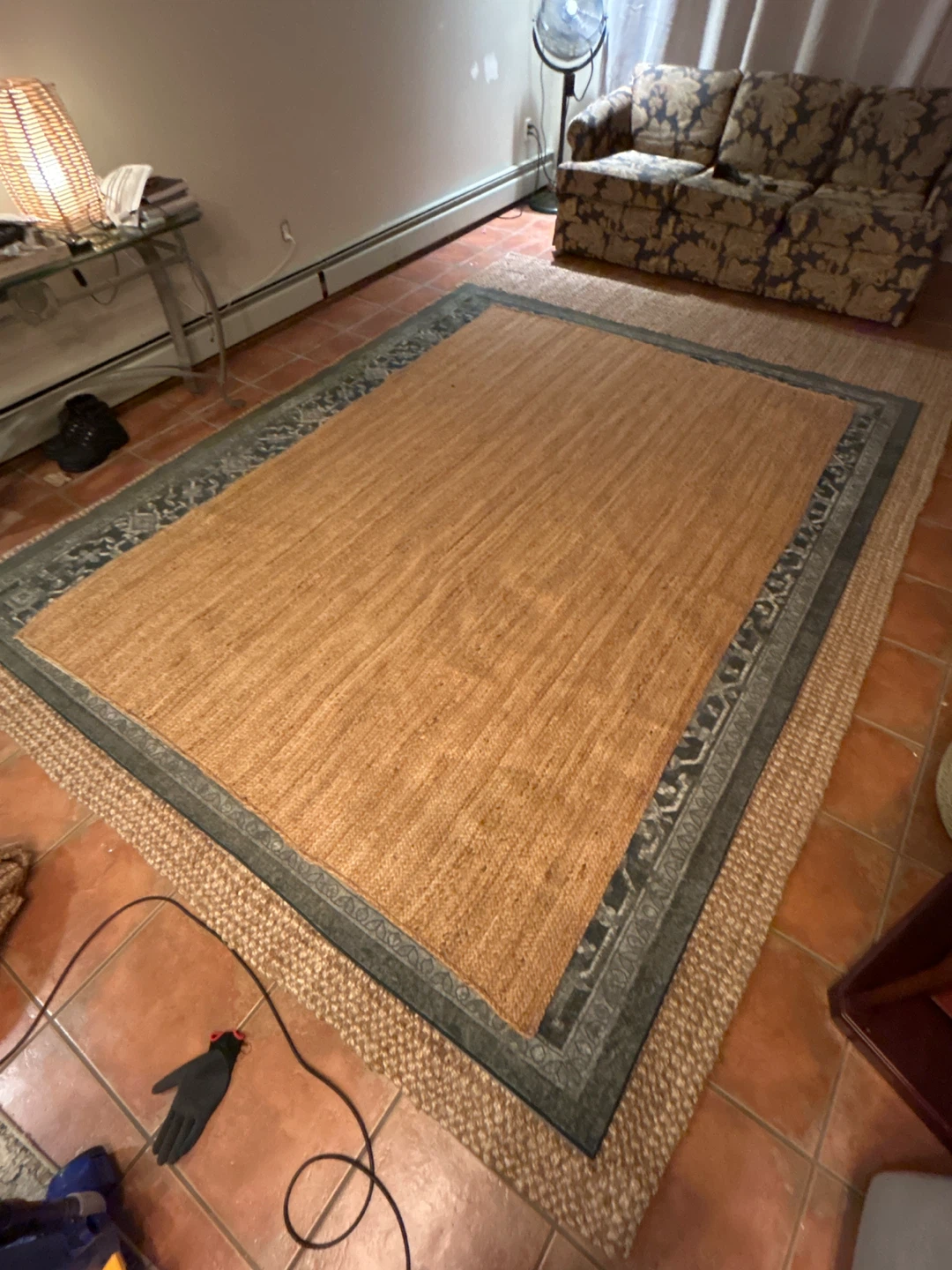 Jute rug 6x9