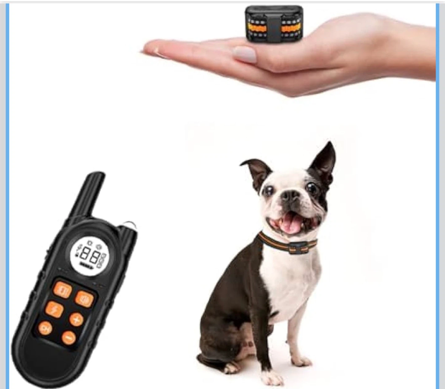 Dog Training Collar with Remote - Sound, Vibration, Shock Modes