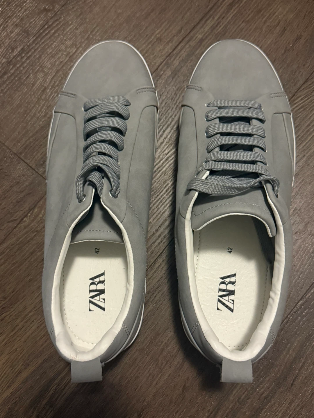 ZARA Men's Grey Sneakers Size 42