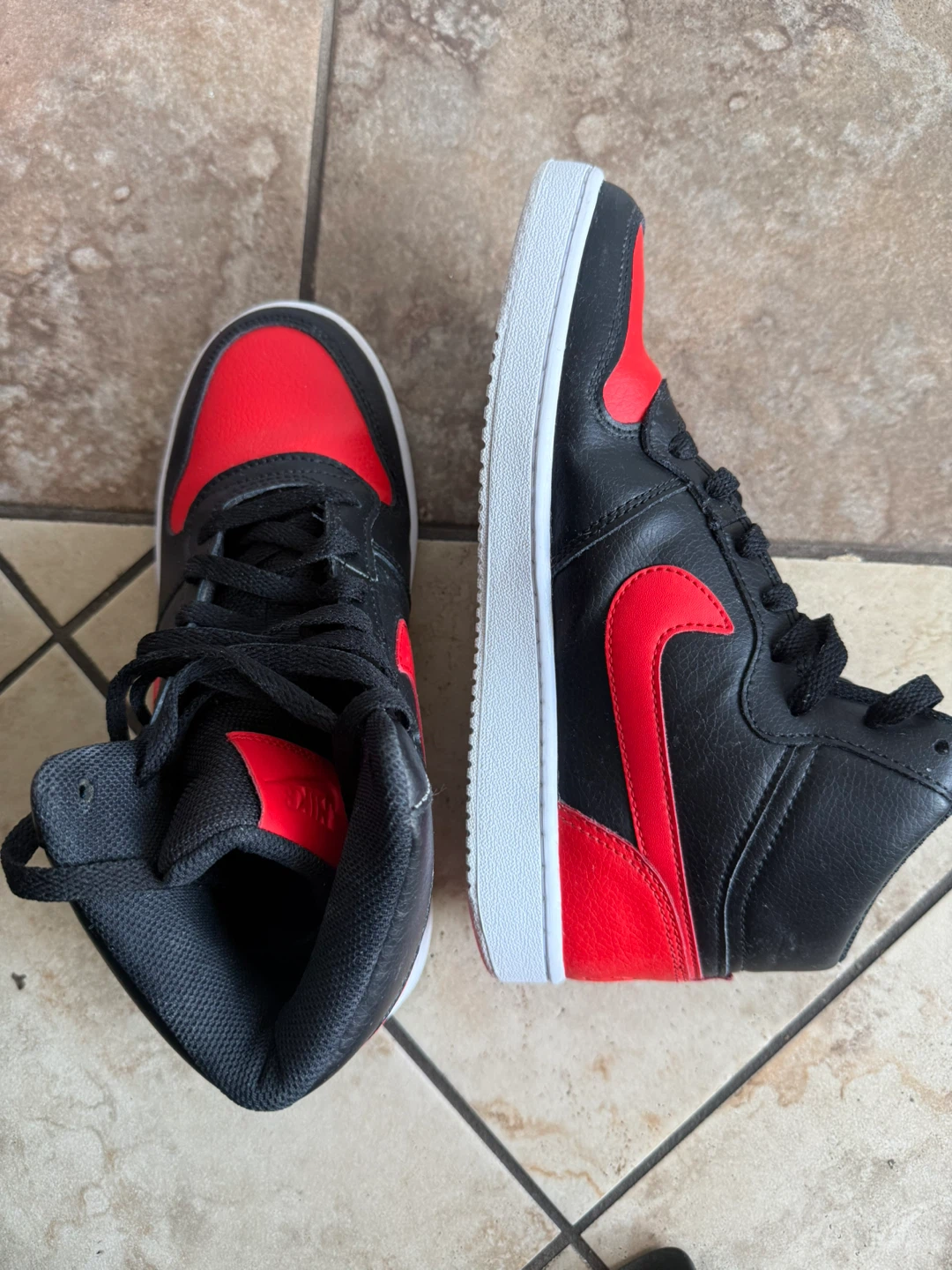 Nike Air Force Black/Habanero Red - photo 2