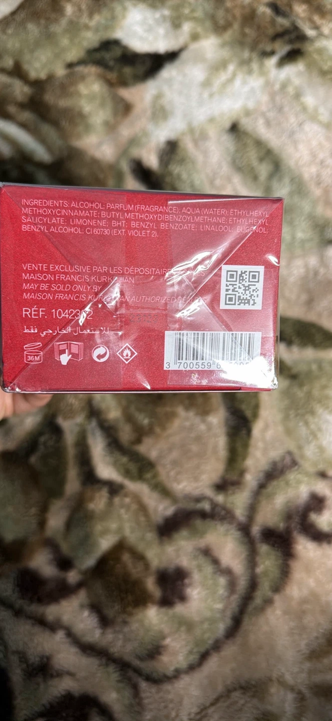 Baccarat Rouge 540 2.4Oz