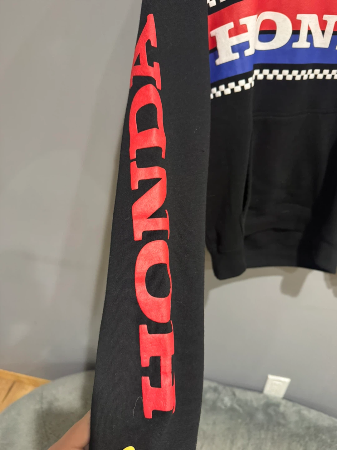 Honda Racing Hoodie – Official Licensed – Black – Size M - photo 5