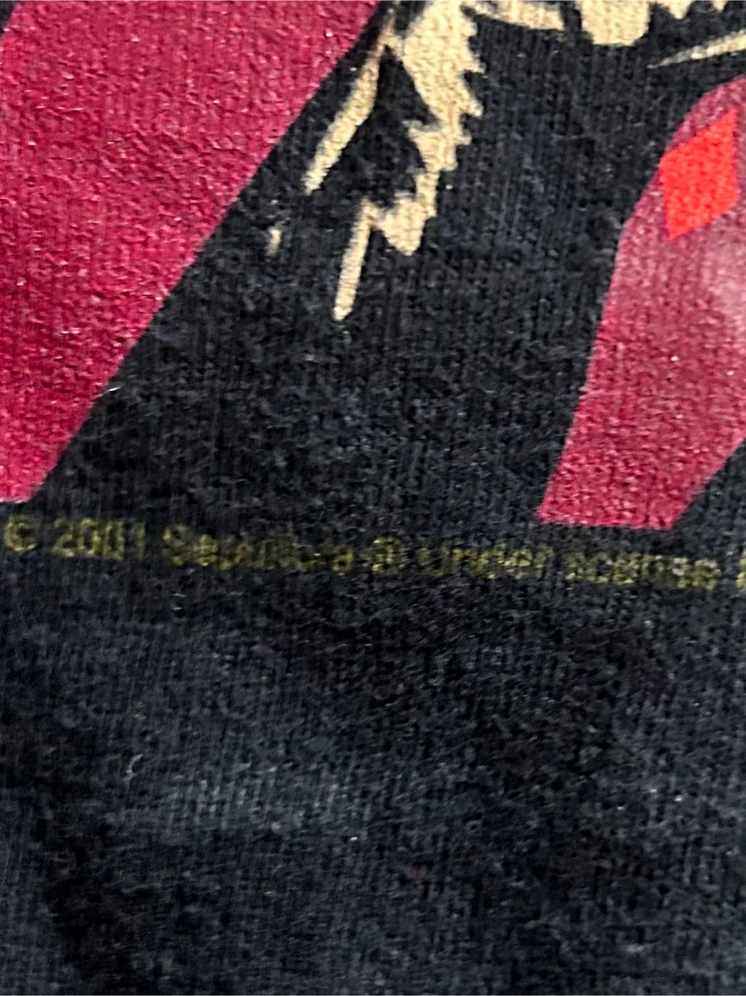 Sepultura Nation 2001 T-Shirt - photo 4