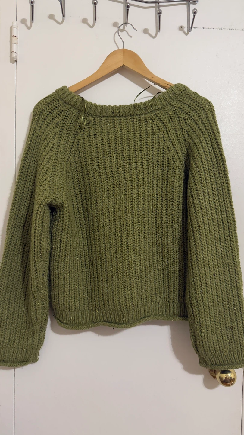Stradivarius Green Knit Sweater - photo 3