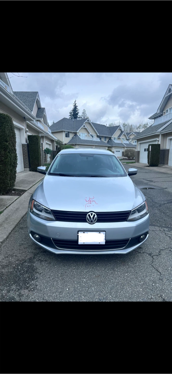 Silver Volkswagen Jetta Sedan