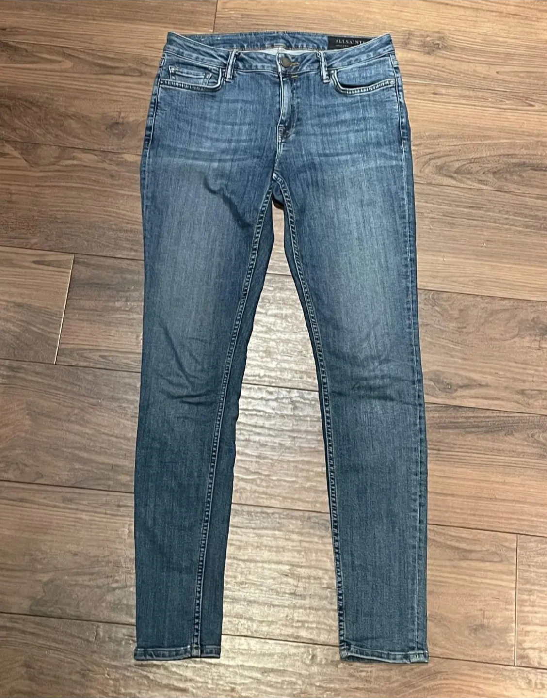 All Saints "Mast" Women's Blue Jeans, W 29 - perfect condition