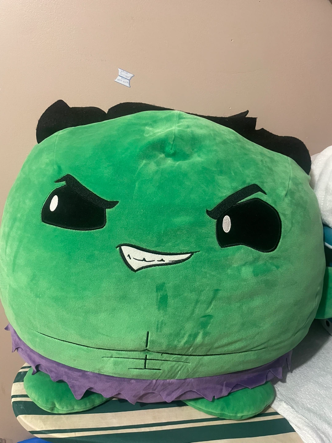 Large Plush Hulk Toy