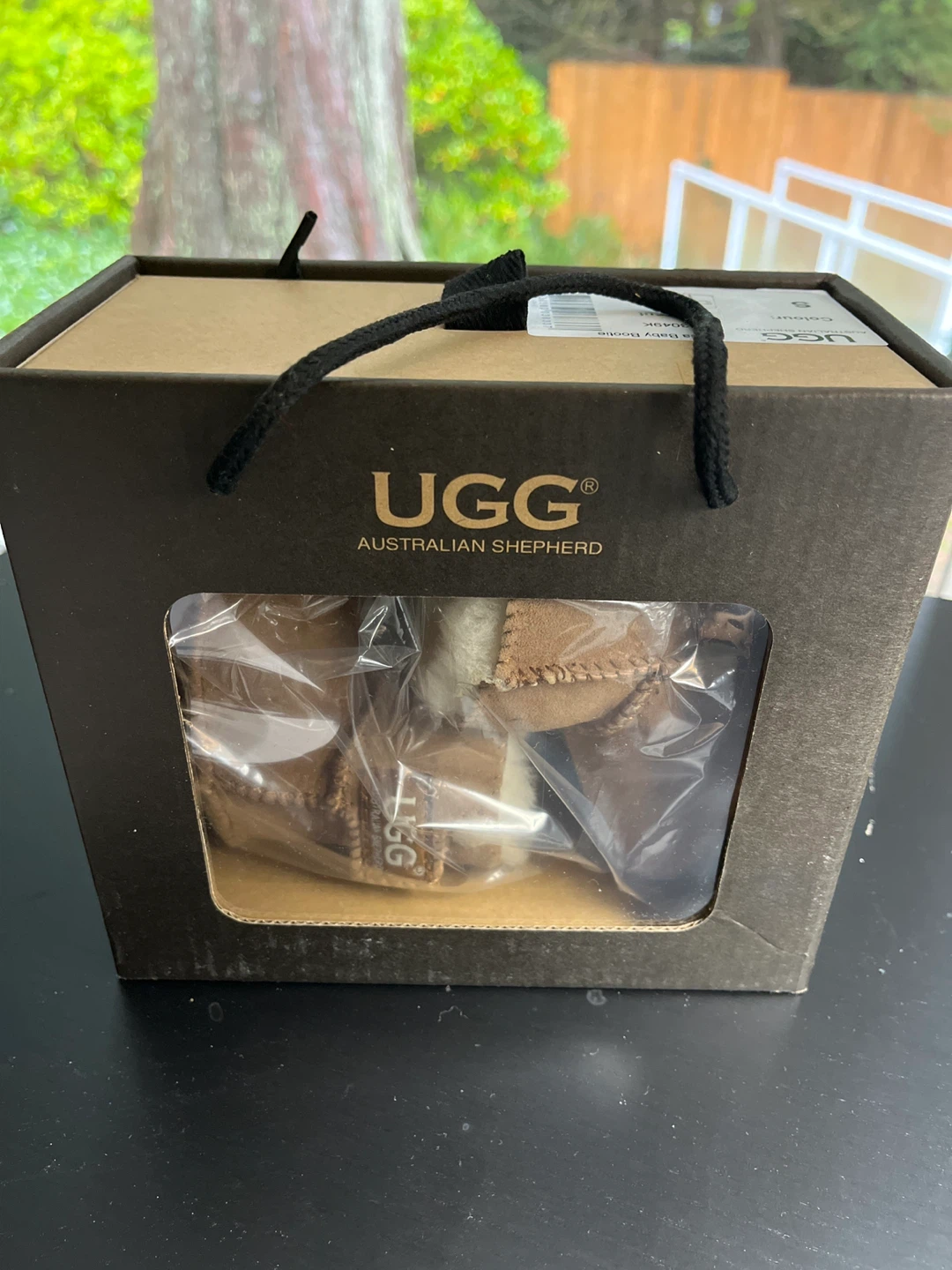 UGG Eliana Baby Bootie - Chestnut Size S