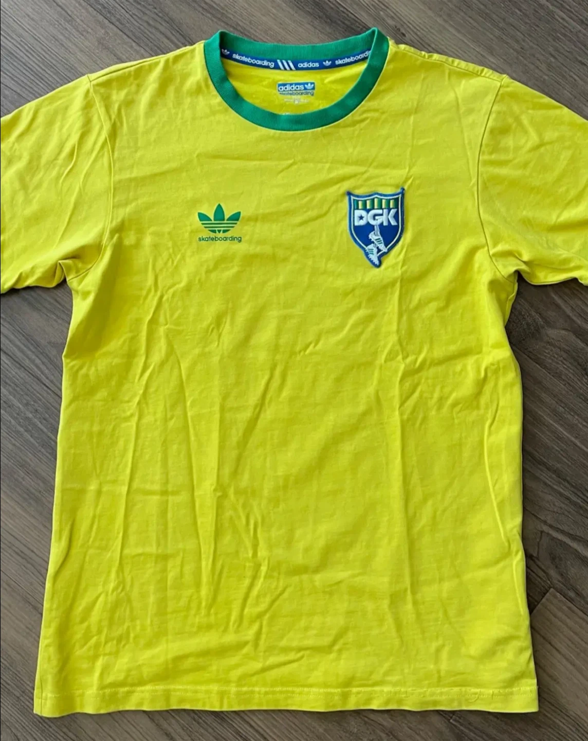 Adidas Skateboarding DGK Brazil Rodrigo TX Jersey Shirt M