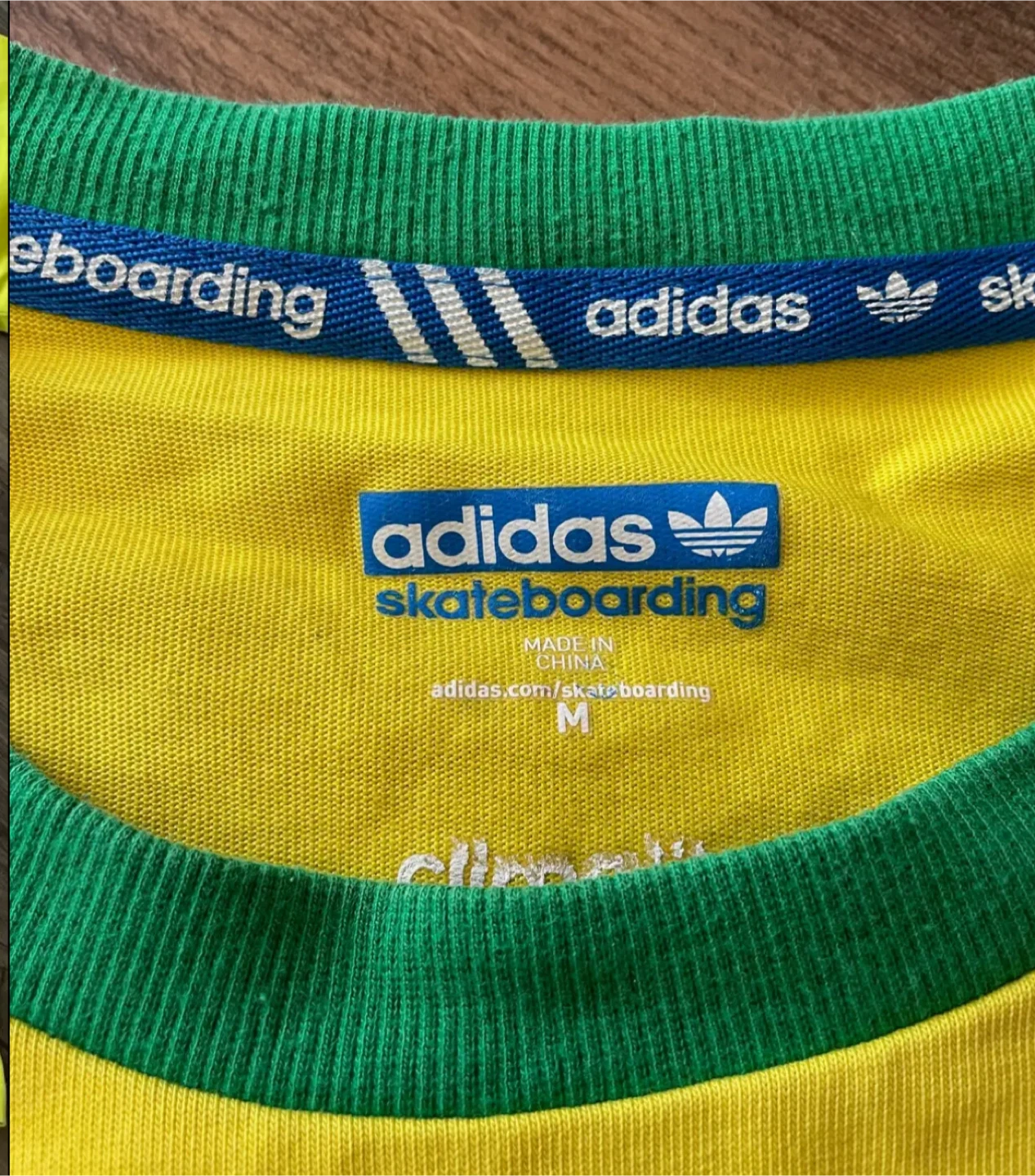 Adidas Skateboarding DGK Brazil Rodrigo TX Jersey Shirt M - photo 3