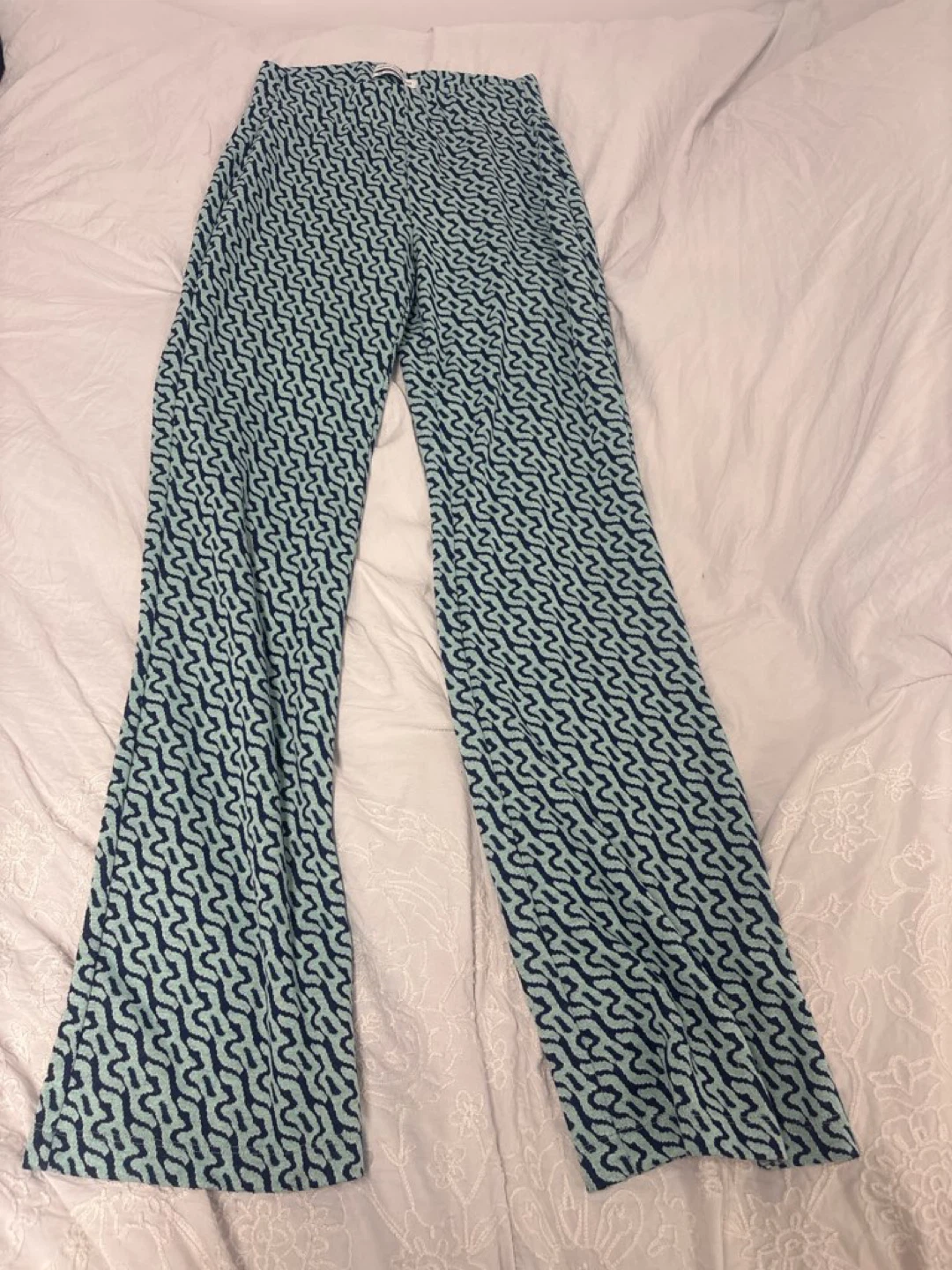 Urban Outfitters Patterned Bell Bottom Pants