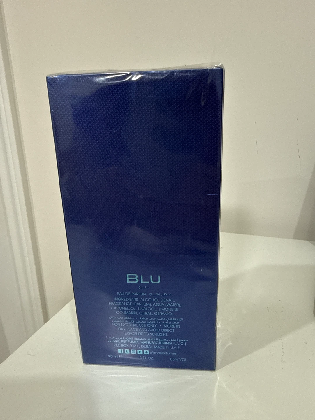 Ajmal Blu Eau de Parfum for Men 90ml - photo 2