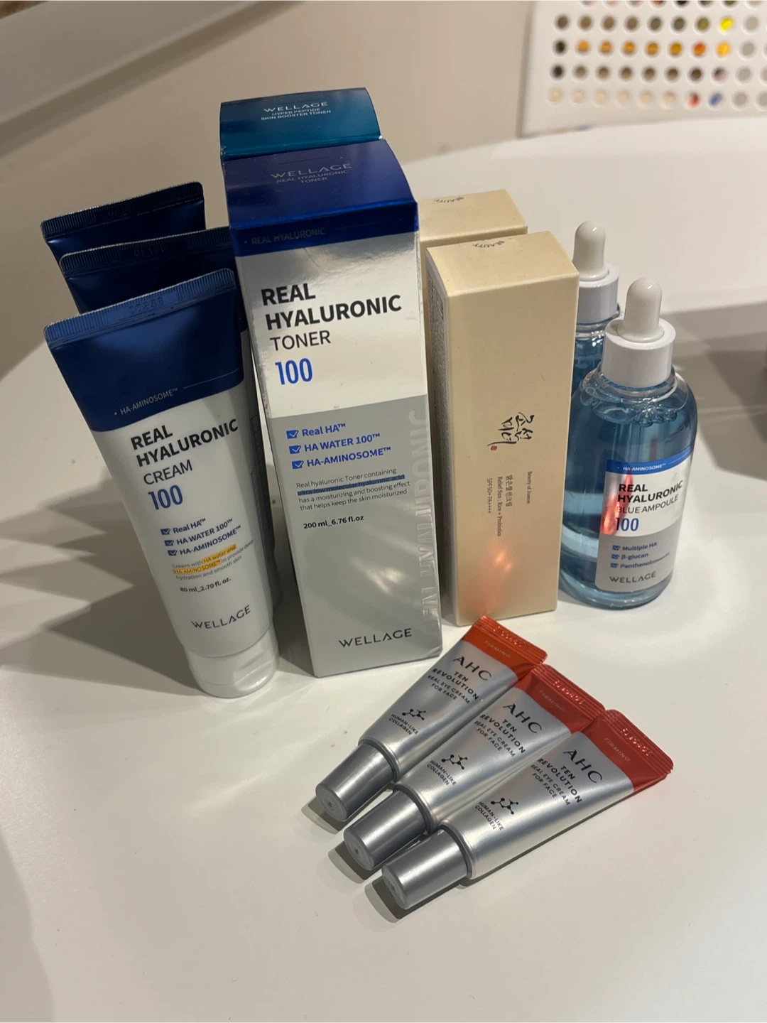 Korean skincare set - Wellage (original price $240)