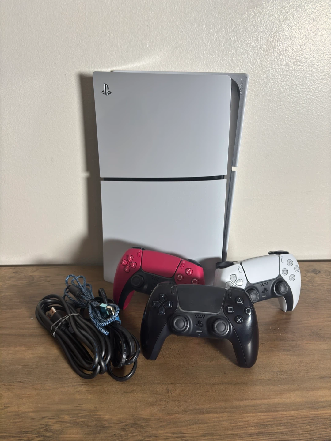PS5 Slim Digital 1TB + 3 Controllers - Limited Time!