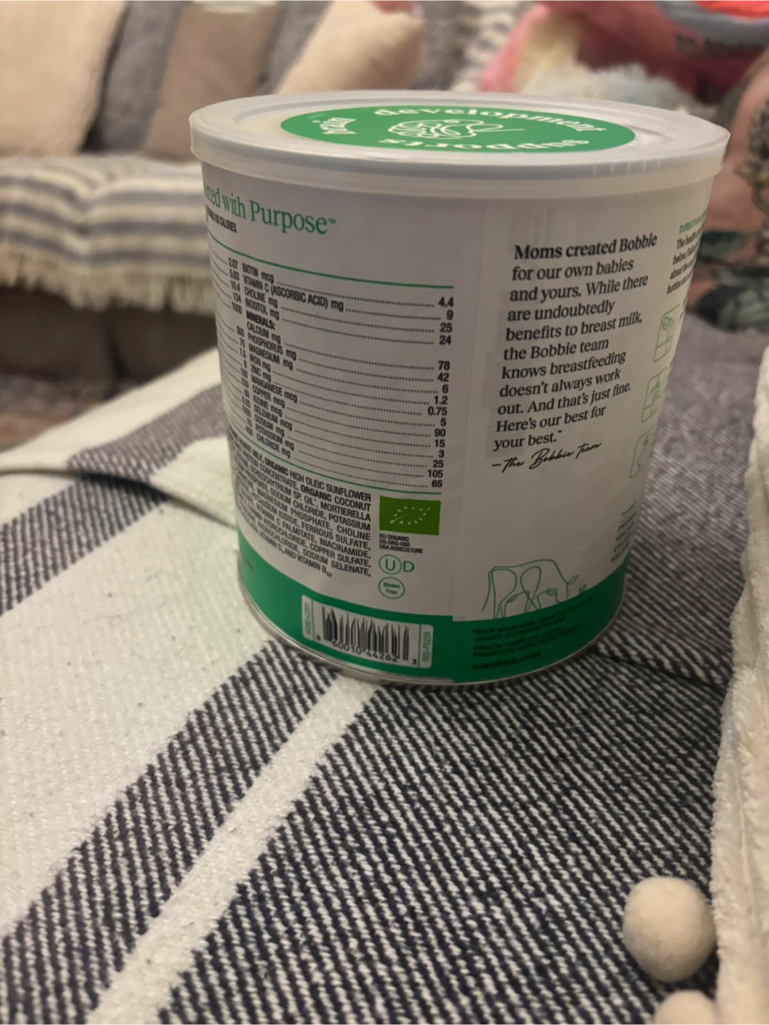 Bobbie Organic Infant Formula Milk-Based Powder with Iron - photo 4