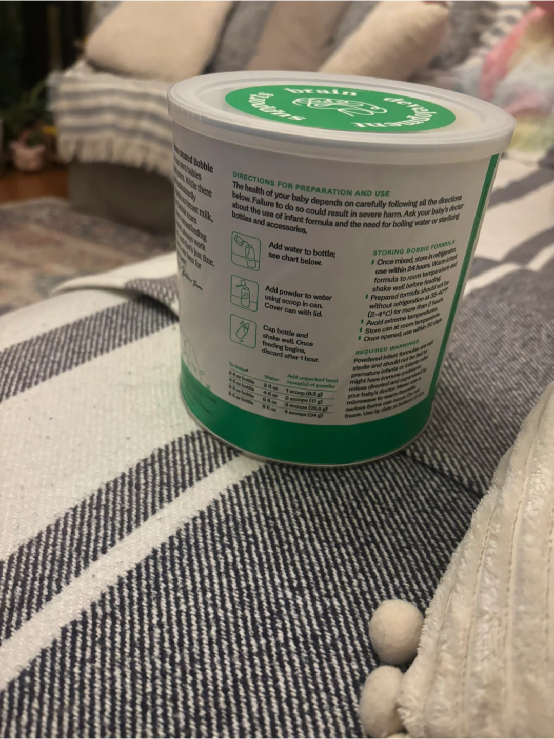 Bobbie Organic Infant Formula Milk-Based Powder with Iron - photo 3