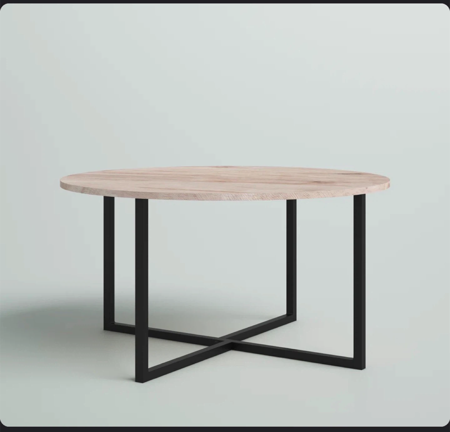 Hinerman Cross Legs Coffee Table in excellent condition.