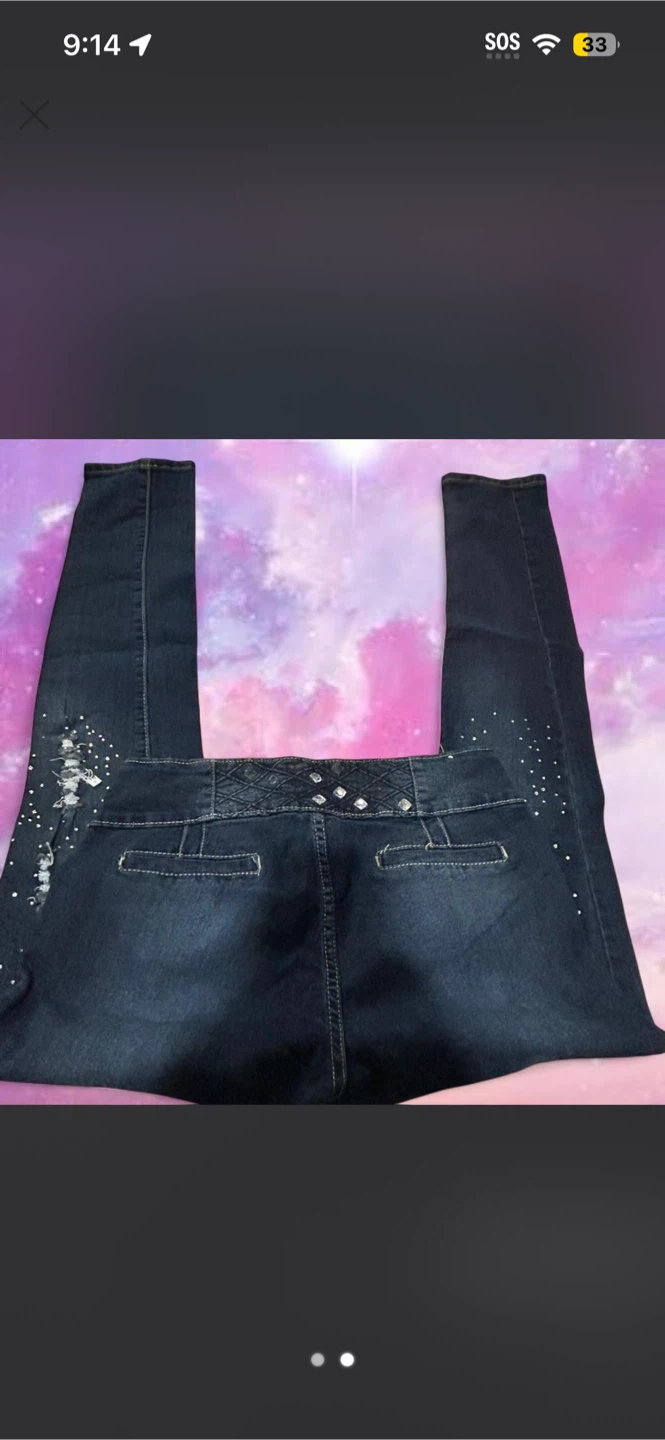 Women's Embellished Skinny Jeans - photo 2