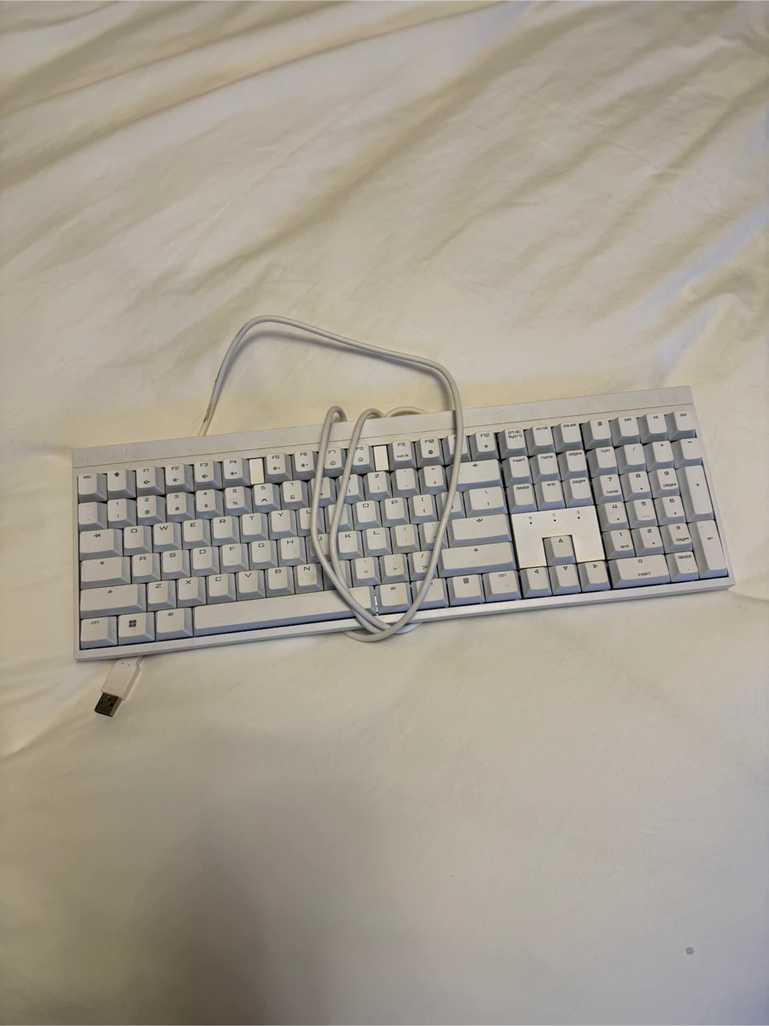 Cherry MX 2.0S Wired Gaming Keyboard - White - photo 2