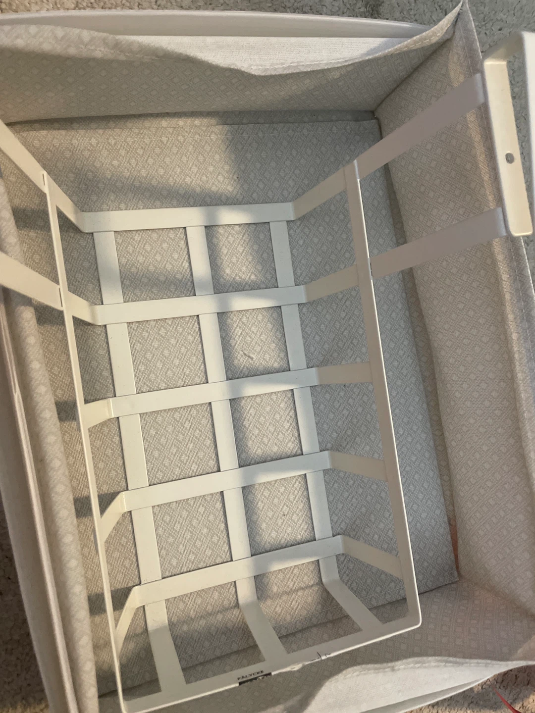 PÄLYCKE Clip-on Basket White and freebie
