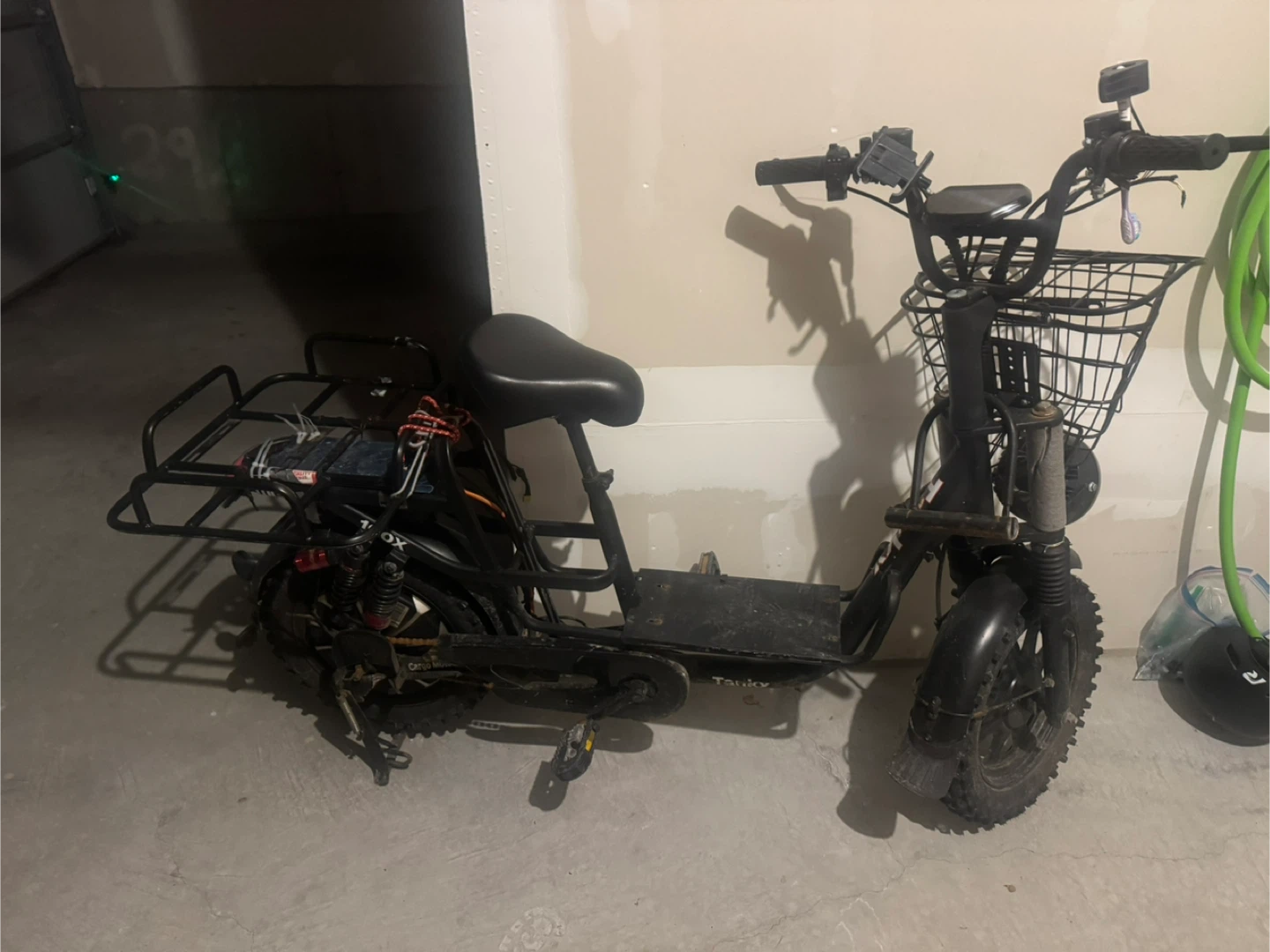 Black Cargo Motors 100X Electric Scooter