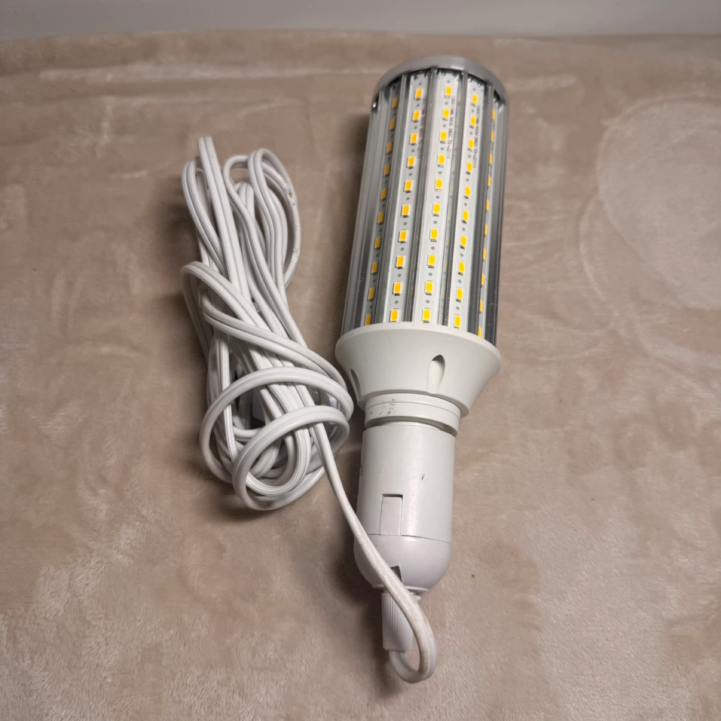 LED Corn Bulb Light with Cord and Switch - photo 3