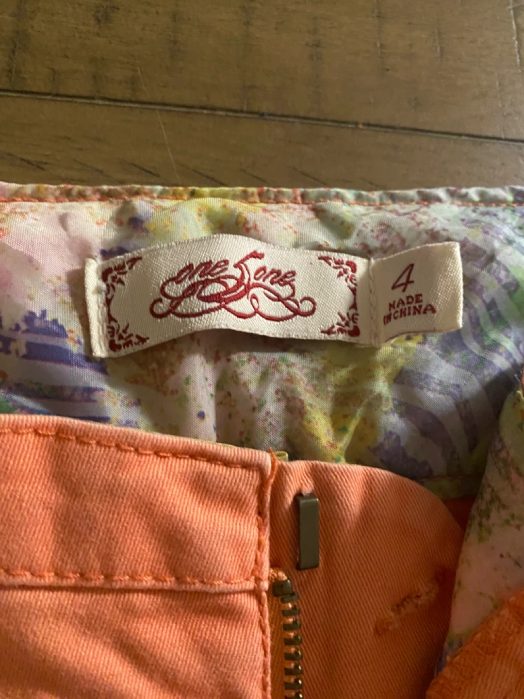 Me Jane Orange Pants Size 4 - photo 5
