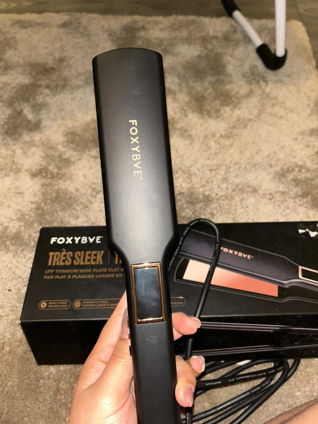 Titanium Wide Plate Flat Iron