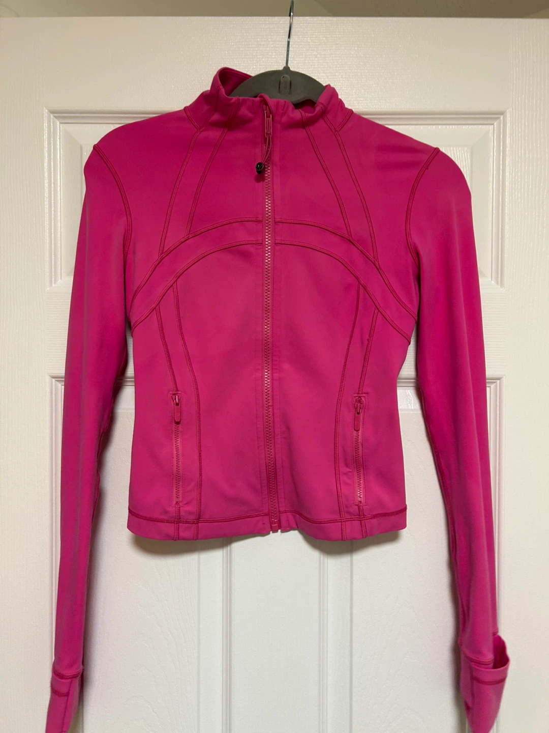 Lululemon Pink Cropped Define Jacket