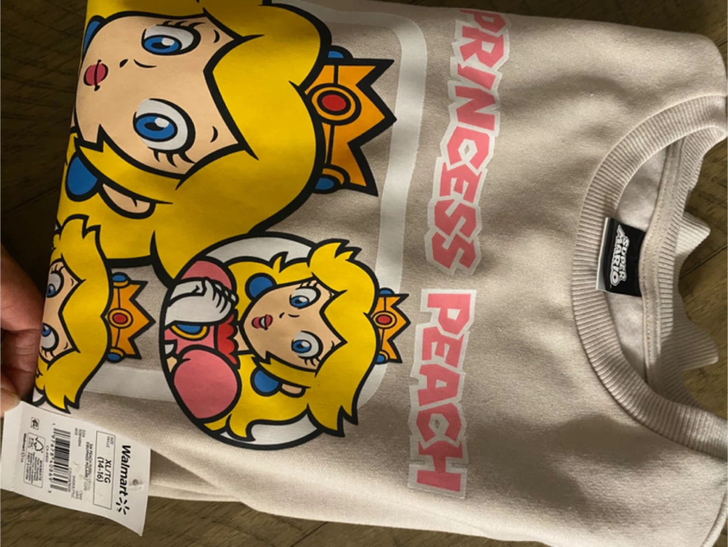 Princess Peach Super Mario Crewneck Sweatshirt - photo 3
