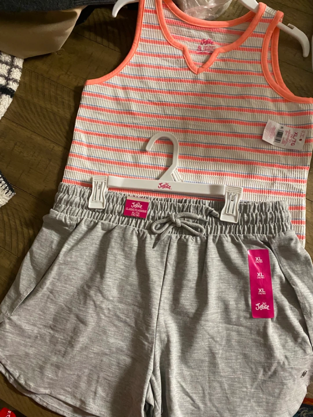 Justice Girls' Tank Top and Shorts Set - XL - photo 3