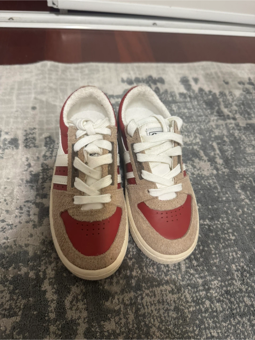 Gola Kids Sneakers - Red and Tan - photo 2